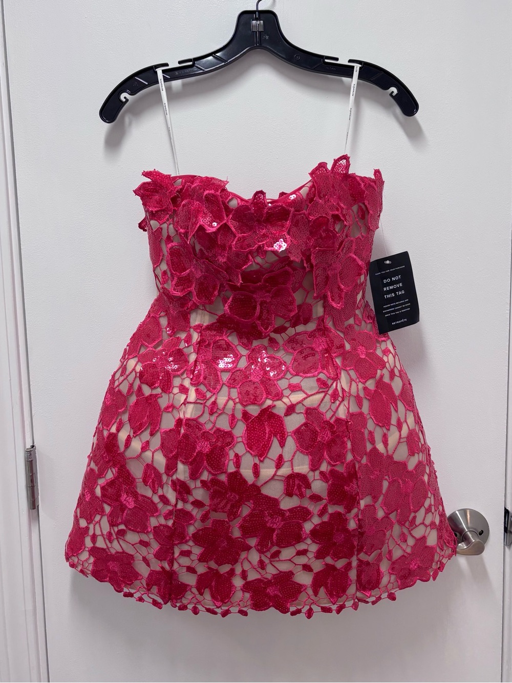 Retrofête “Alira” Strapless Mini Dress